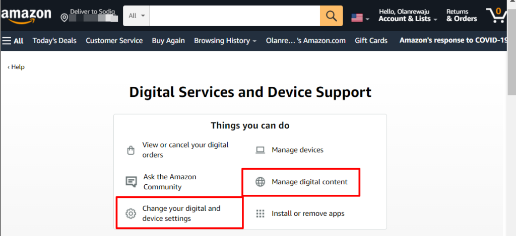 How To Change Your Amazon Account Country image 4