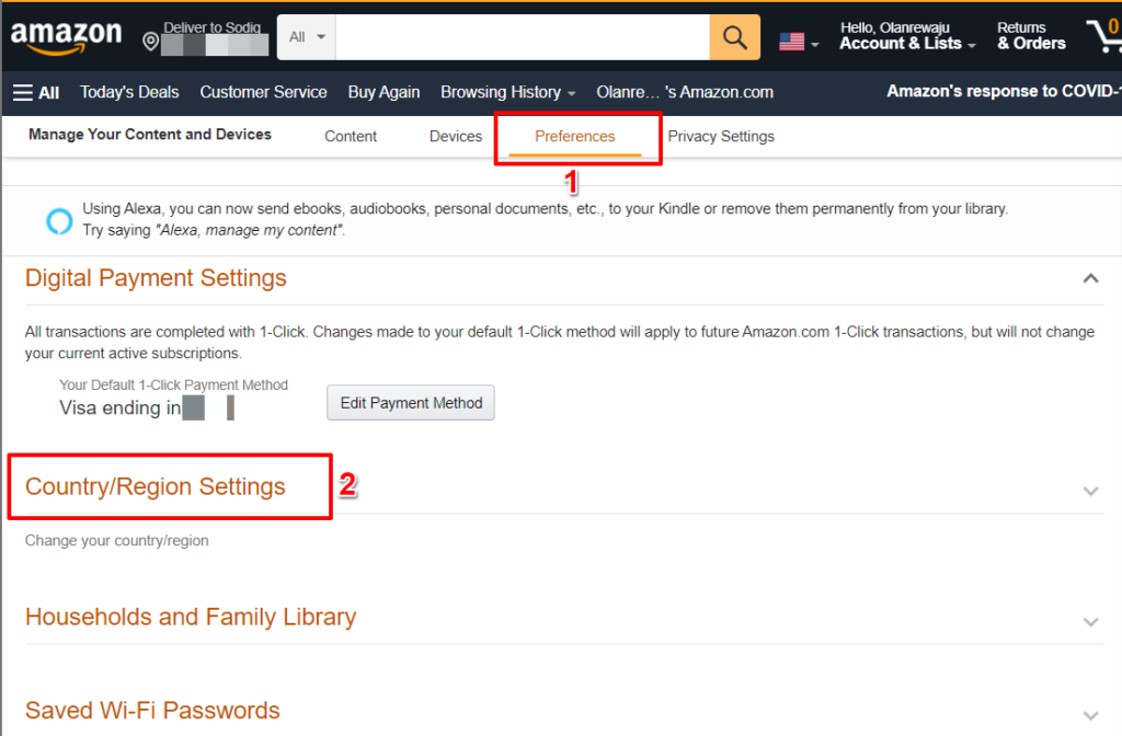 How To Change Your Amazon Account Country image 5