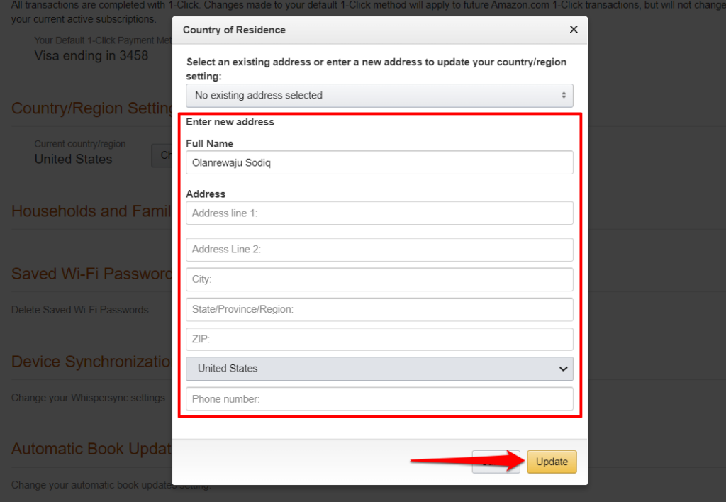 How To Change Your Amazon Account Country image 7