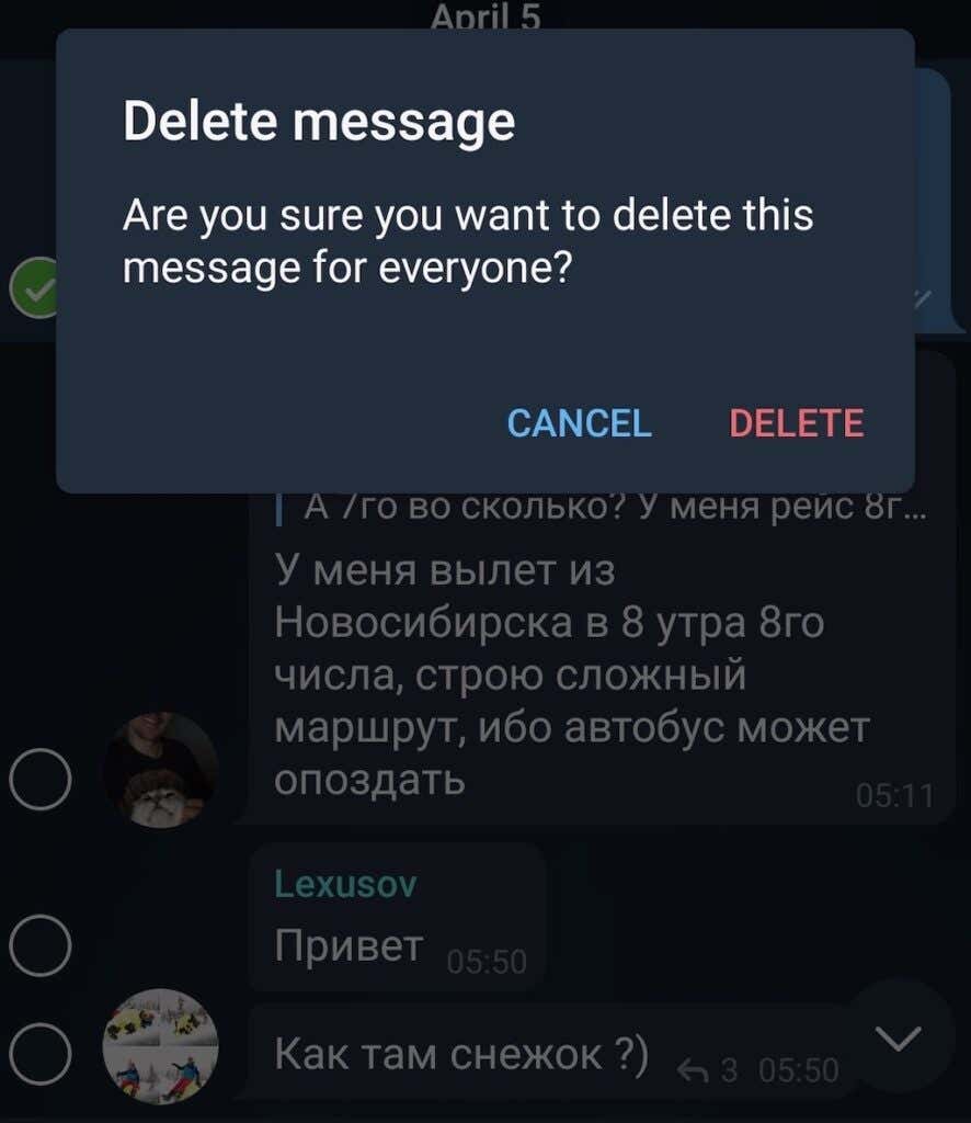 How to Delete Cloud Chat Messages on Telegram image 3