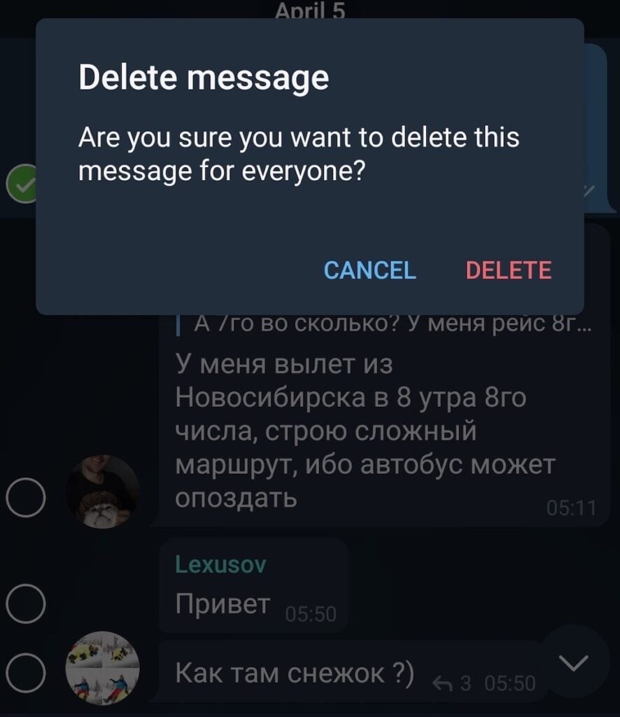 How to Delete Cloud Chat Messages on Telegram image 3