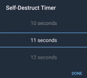 Telegram チャットでメッセージを自動削除する方法