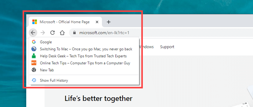 FIX: Back Button Not Working in Web Browser? image 3