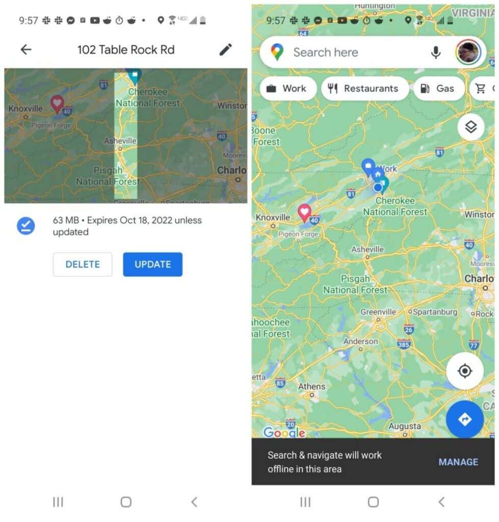Download Maps on Google Maps for Mobile Offline Viewing image 4
