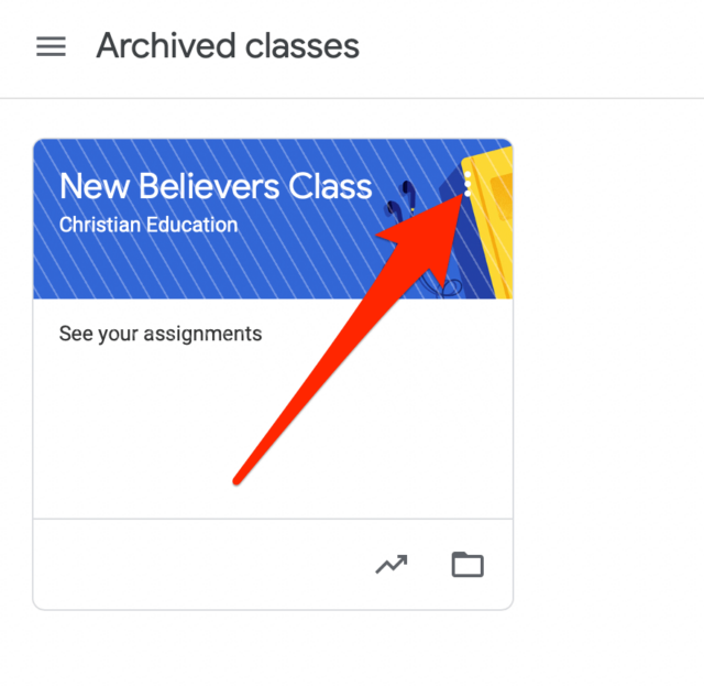 How To Archive or Delete a Google Classroom
