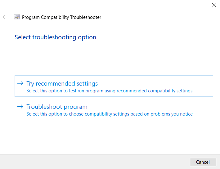 Run Older Programs in Compatibility Mode in Windows 11/10 image 6