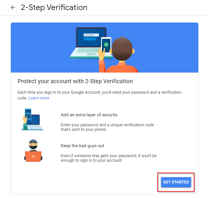 Use Two-Step Verification image 2