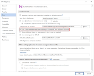デフォルトで Office ドキュメントをこの PC に保存する方法