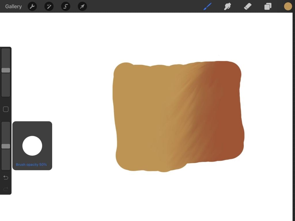 How To Change Opacity in Procreate - 71
