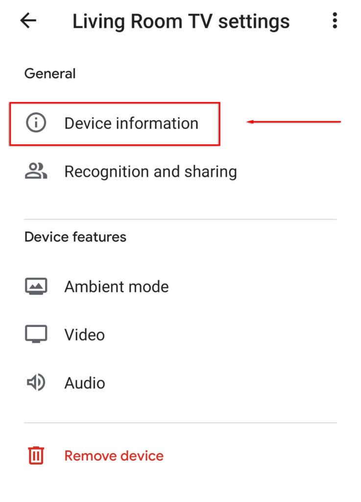 04 Select Device Information