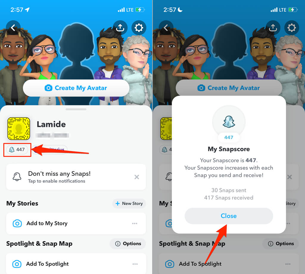 Snapchat Score  How It Works and How to Increase It - 50