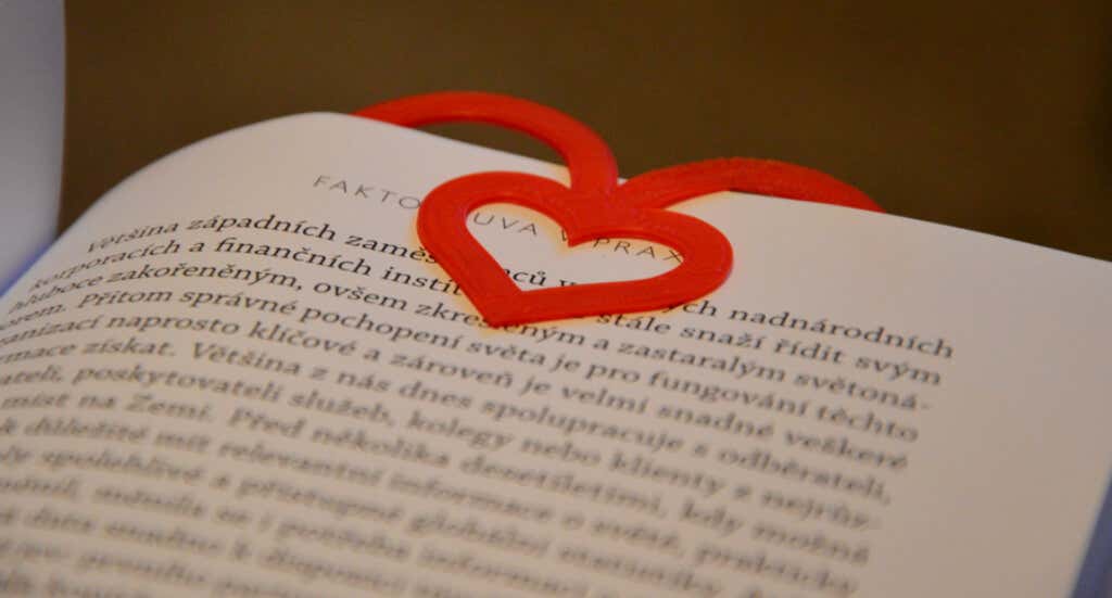 Heart Bookmark image