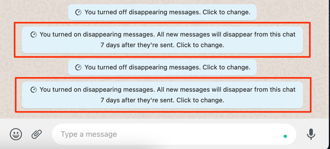 What Are Disappearing Messages on WhatsApp and How to Enable It - 98