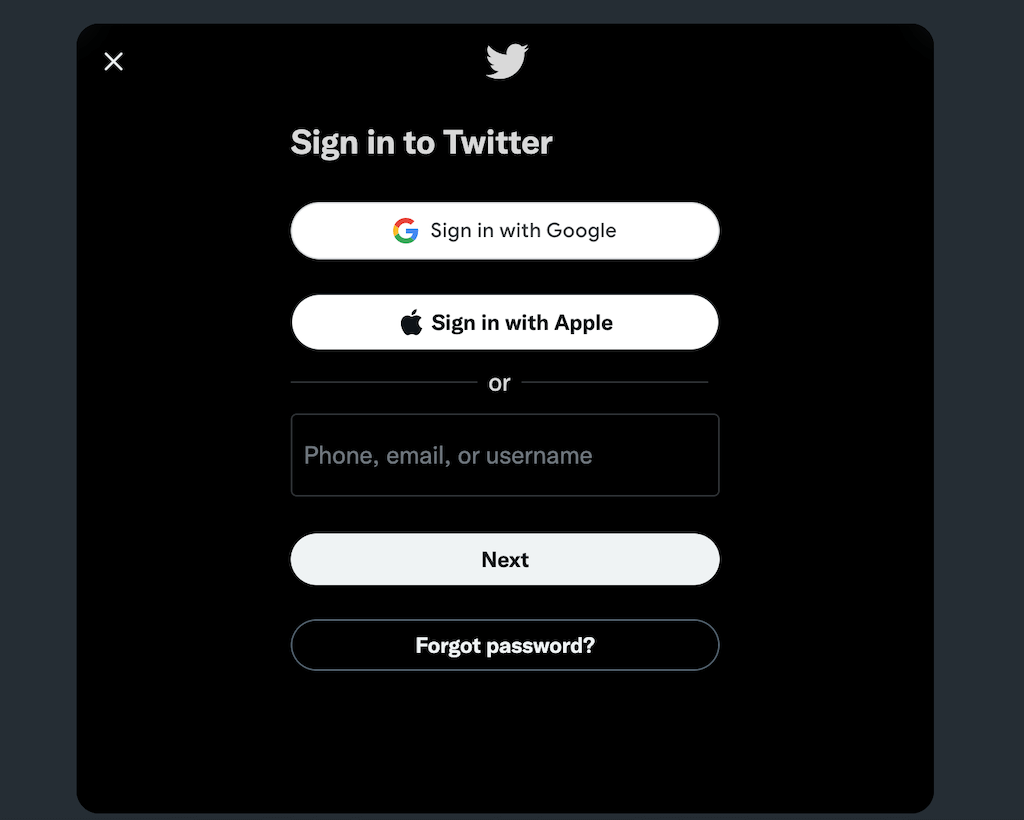 How to Reset Your Forgotten Twitter Password from the Web image