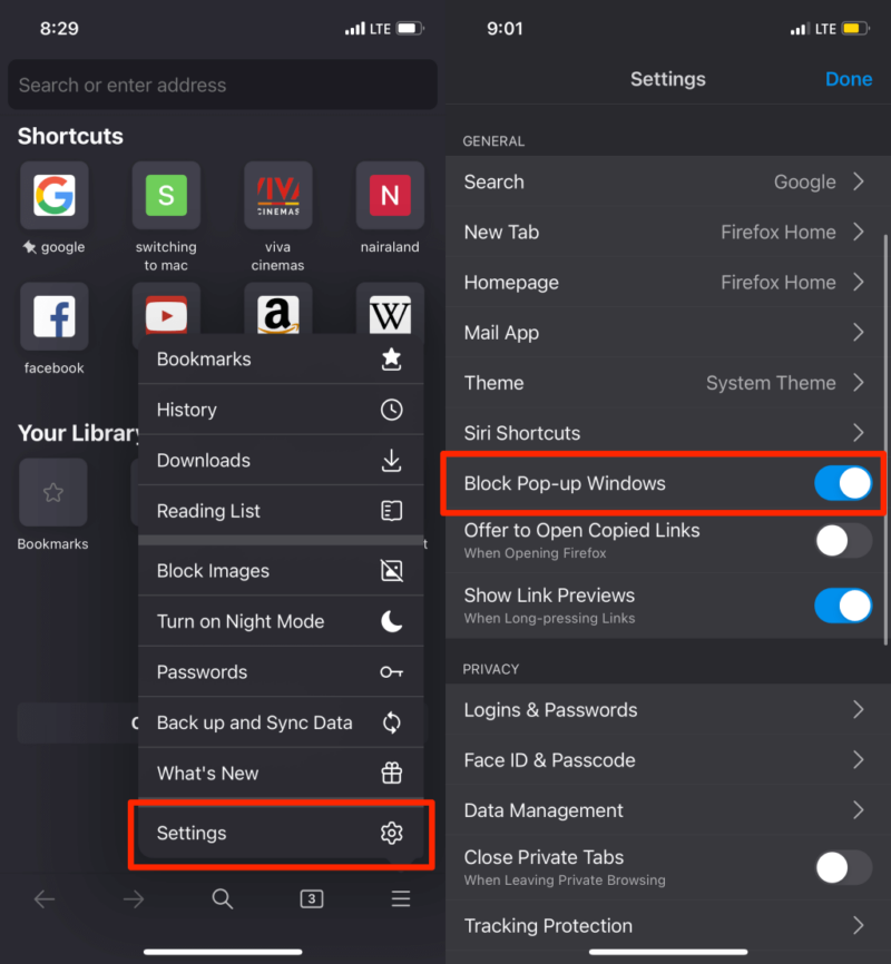 How to stop pop ups on android and iphone