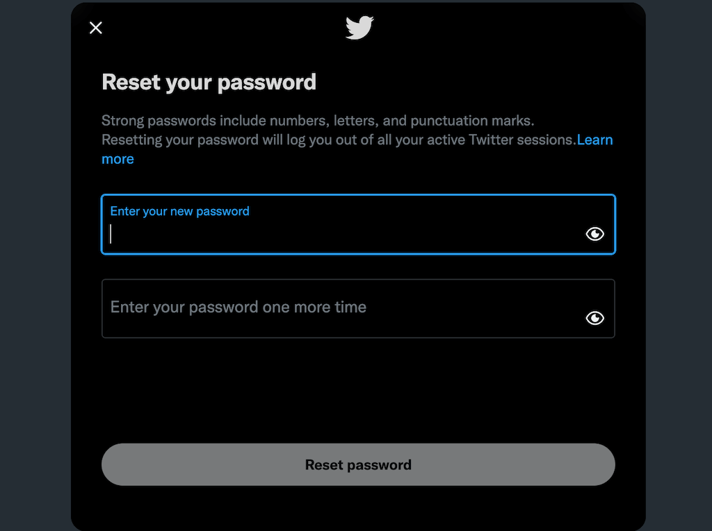 What to Do If You Forgot Your Twitter Password - 85