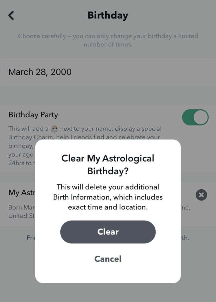 How to Use the Astrological Profile on Snapchat image 9