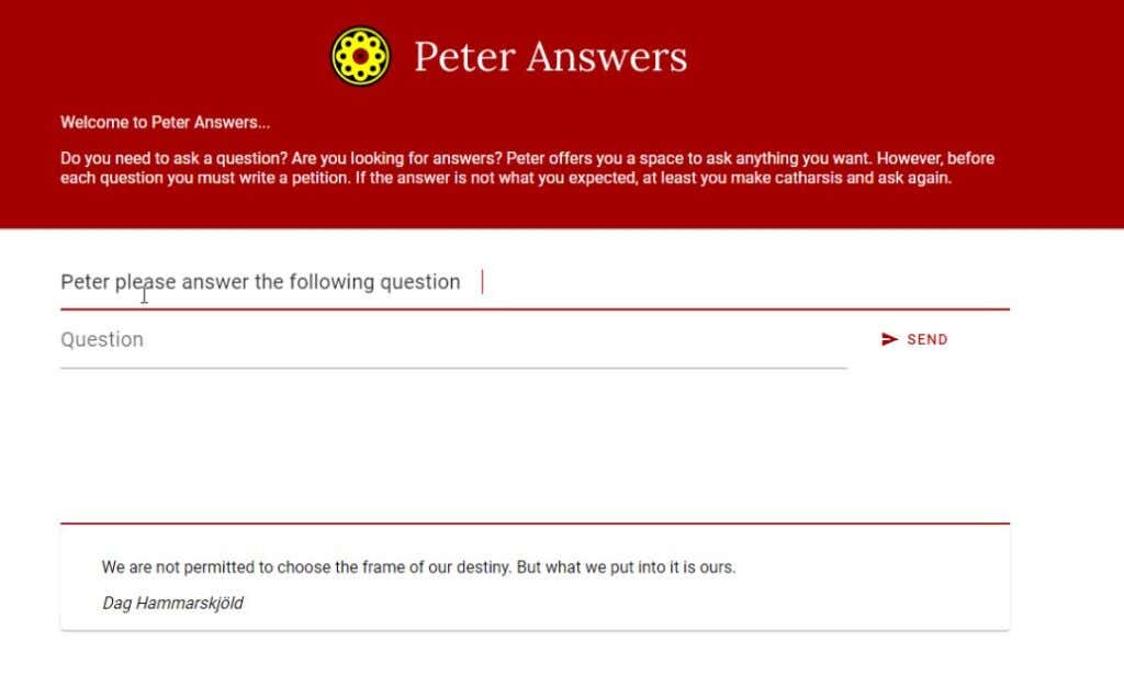 How to Use Peter Answers – a Tutorial image 2