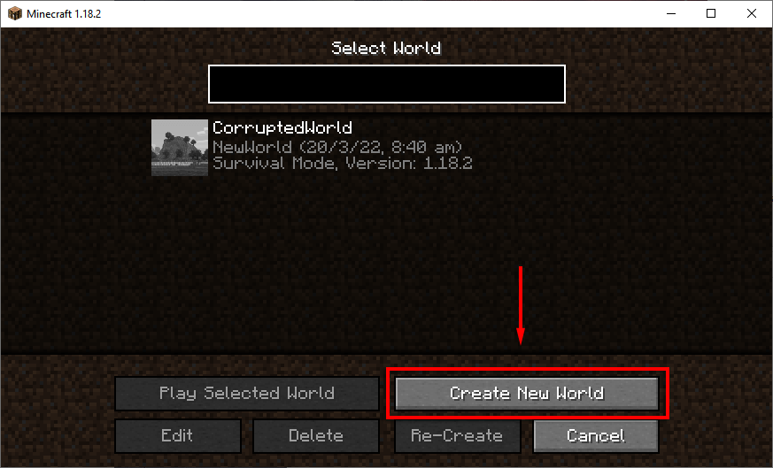 How to Fix a Corrupted Minecraft World or Restore From Backup - 72