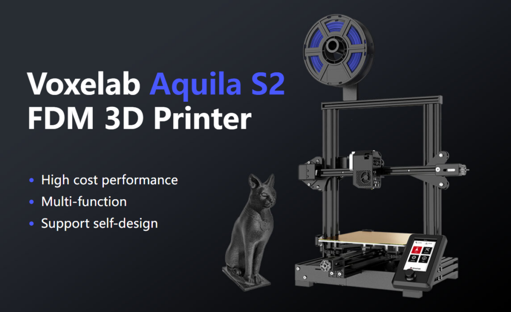 Review of Voxelab Aquila S2 3D Printer from Flashforge image