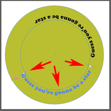 How to Flip Text on a Path in Illustrator