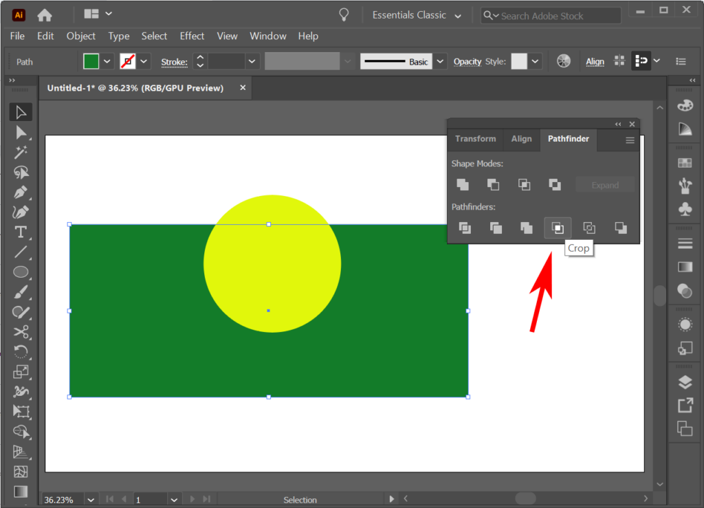 How to Cut Out a Shape With the Crop Tool image 2