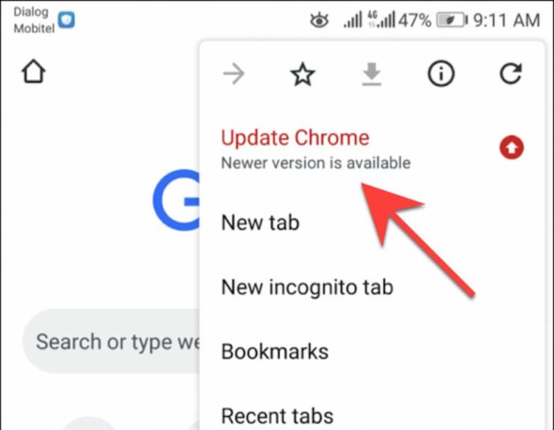 How to Update Your Web Browser on Android
