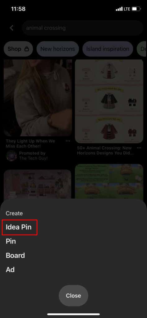 How to Create an Idea Pin image