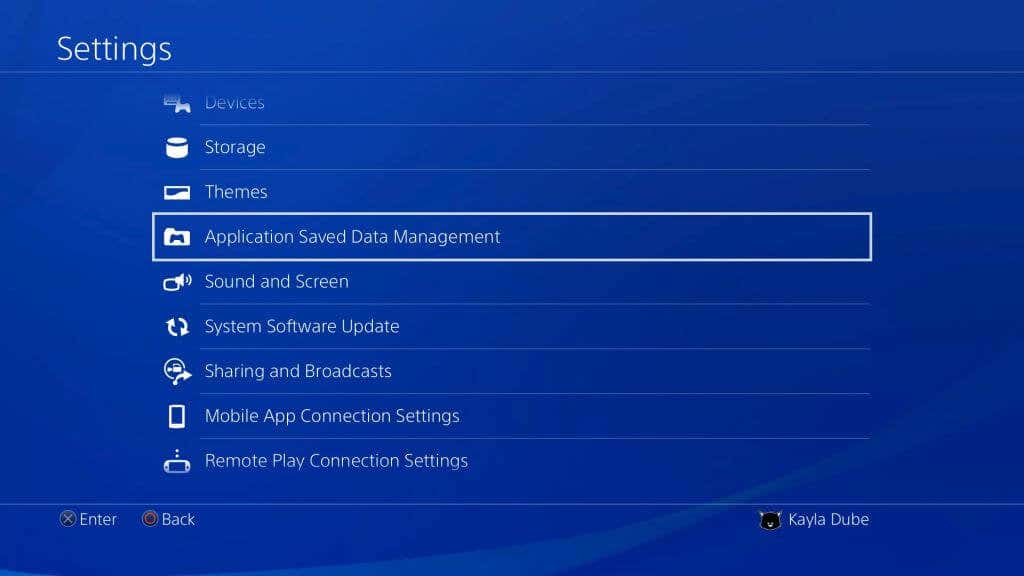 How to Delete Game Data PS4
