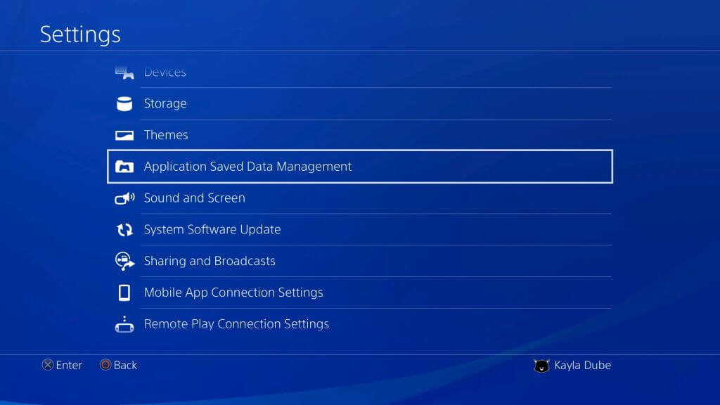 How to Delete Game Data PS4