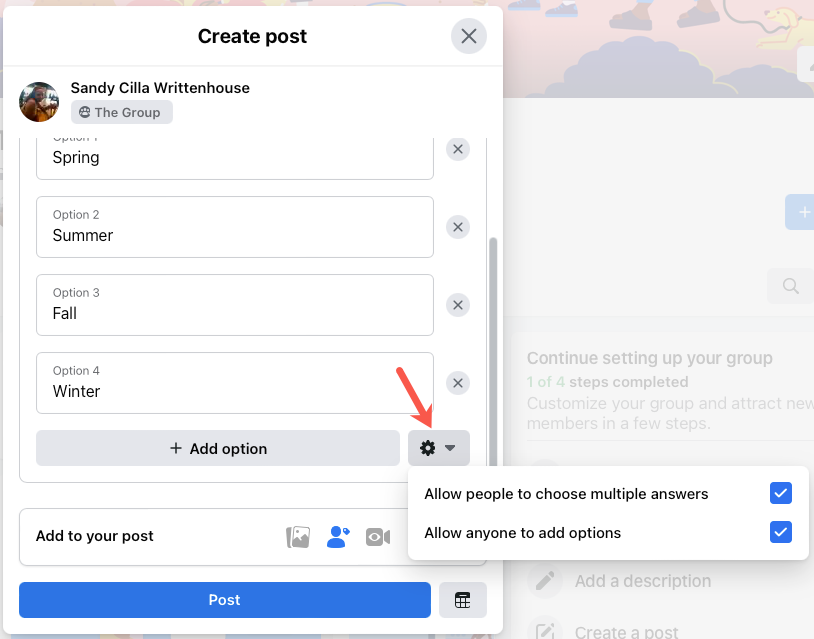How to Create a Poll on Facebook - 32