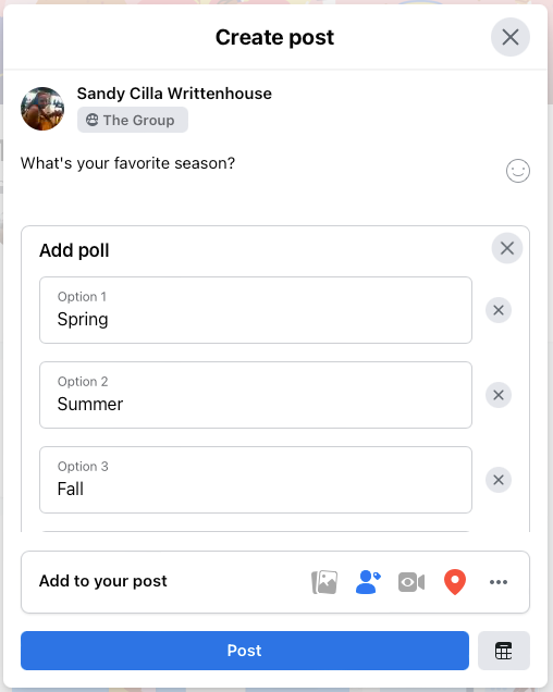 How to Create a Poll on Facebook - 67