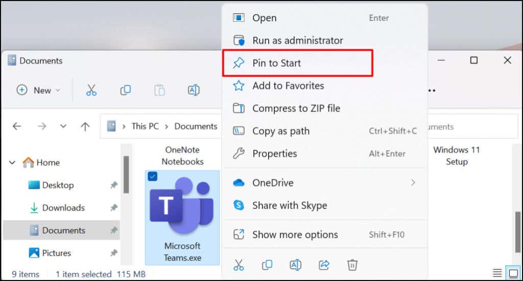 How to Add Shortcuts to the Windows Start Menu - 37