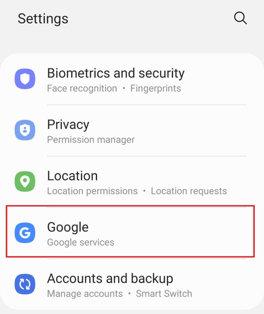 Enable Google Assistant image