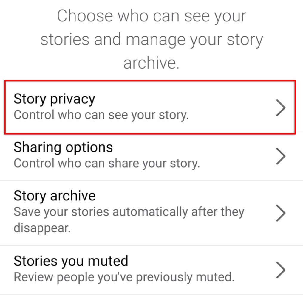 08 Story Privacy