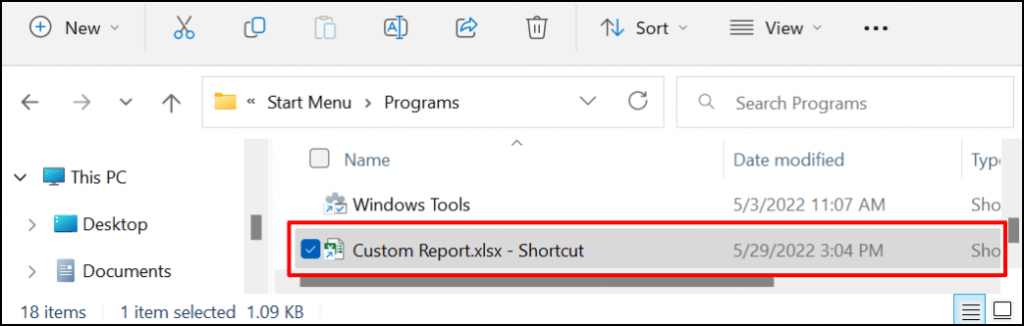 How to Add Shortcuts to the Windows Start Menu - 14
