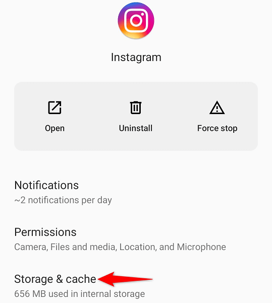 10 instagram storage cache on android