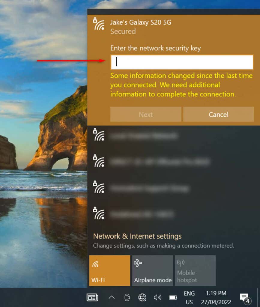 Connect Your Windows Laptop to the Wi-Fi Hotspot image 7
