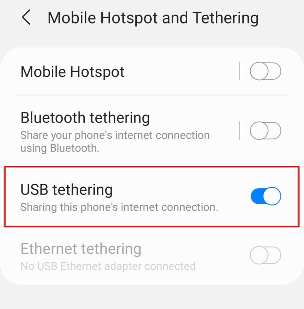 How to Connect Your Laptop to the Mobile Hotspot via USB image 3