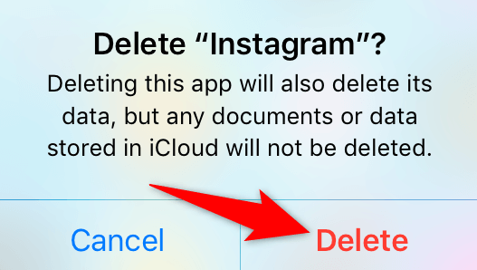15 delete instagram on iphone