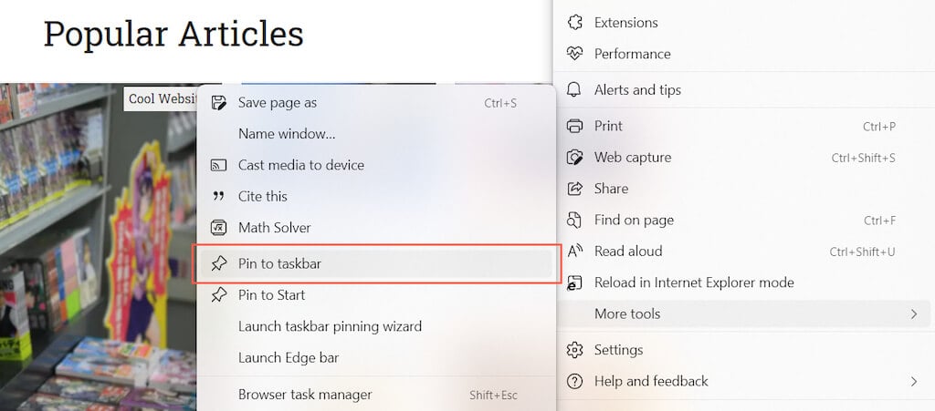 How to Add Shortcuts to the Windows Taskbar - 87