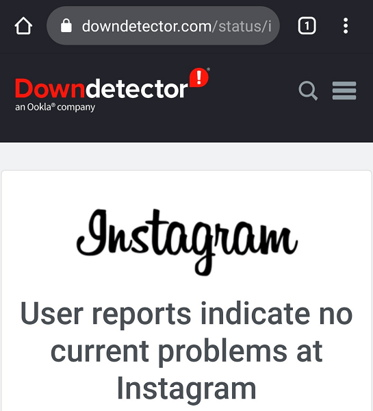 2 check if instagram is down