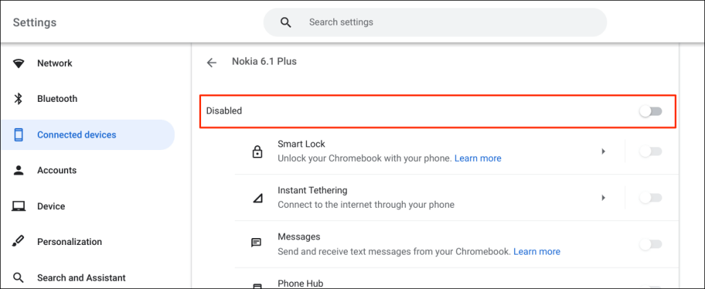 How to Connect a Phone to Chromebook Using Phone Hub - 77