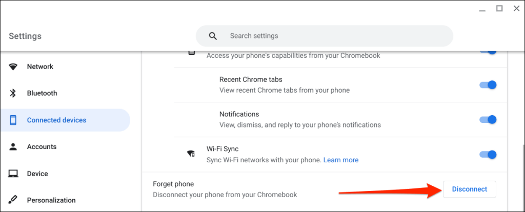 How to Connect a Phone to Chromebook Using Phone Hub - 49