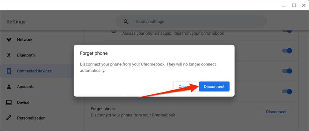 How to Connect a Phone to Chromebook Using Phone Hub - 6