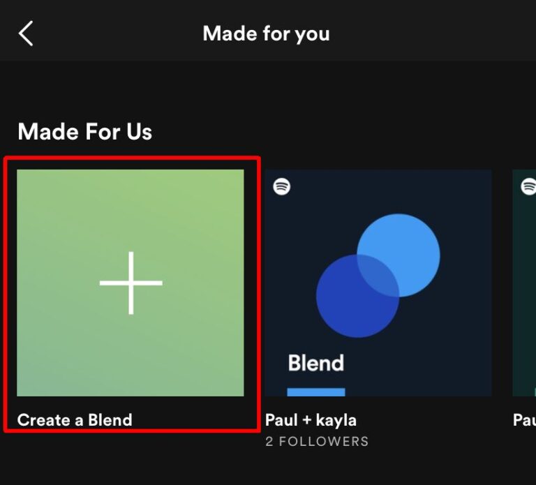 How to Make a Spotify Blend Playlist With Another User