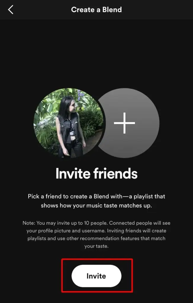 How to Make a Spotify Blend Playlist With Another User image 4