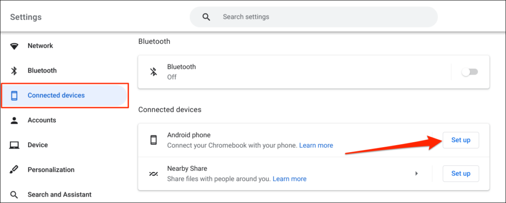 How to Connect a Phone to Chromebook Using Phone Hub - 96