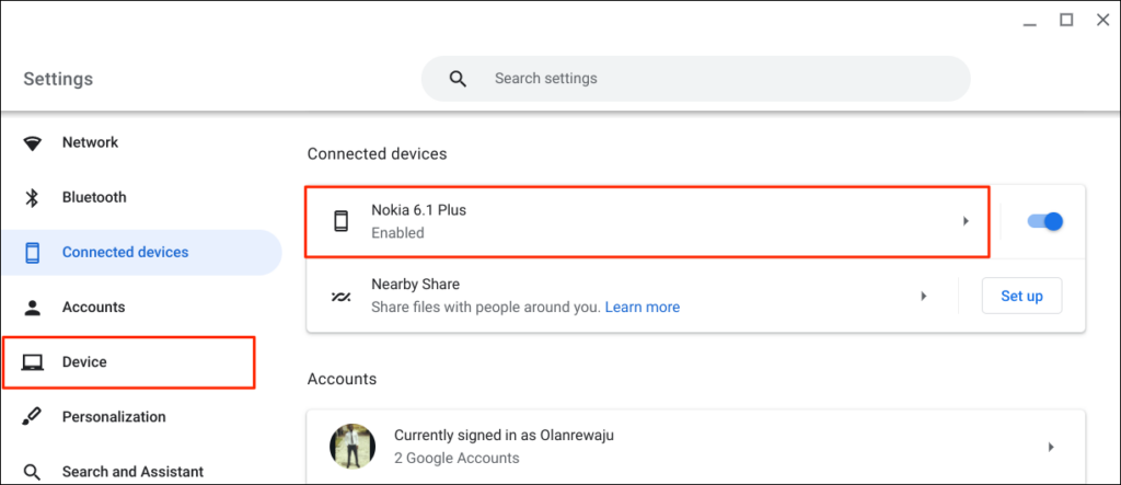 How to Connect a Phone to Chromebook Using Phone Hub - 39