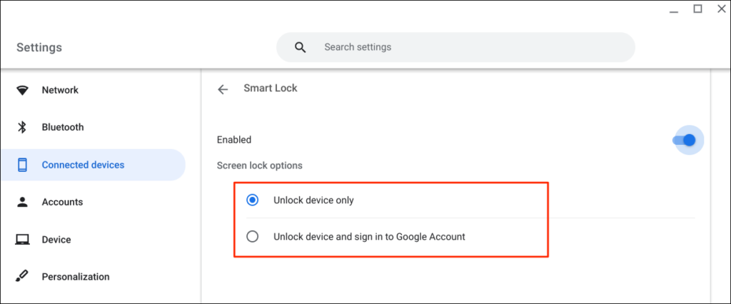 Unlock Your Chromebook Using Smart Lock image 5